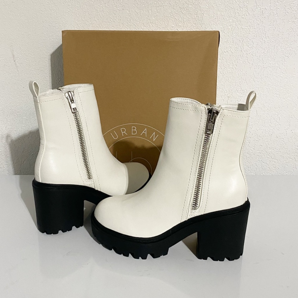 Urban Outfitters Zip Up Platform Boot